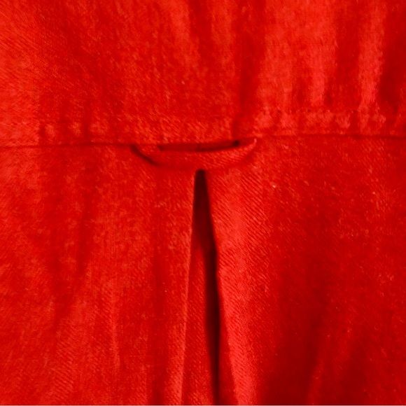 NWT Old Navy Plus Size Red Flannel Boyfriend Button Down Shirt - Picture 7 of 10